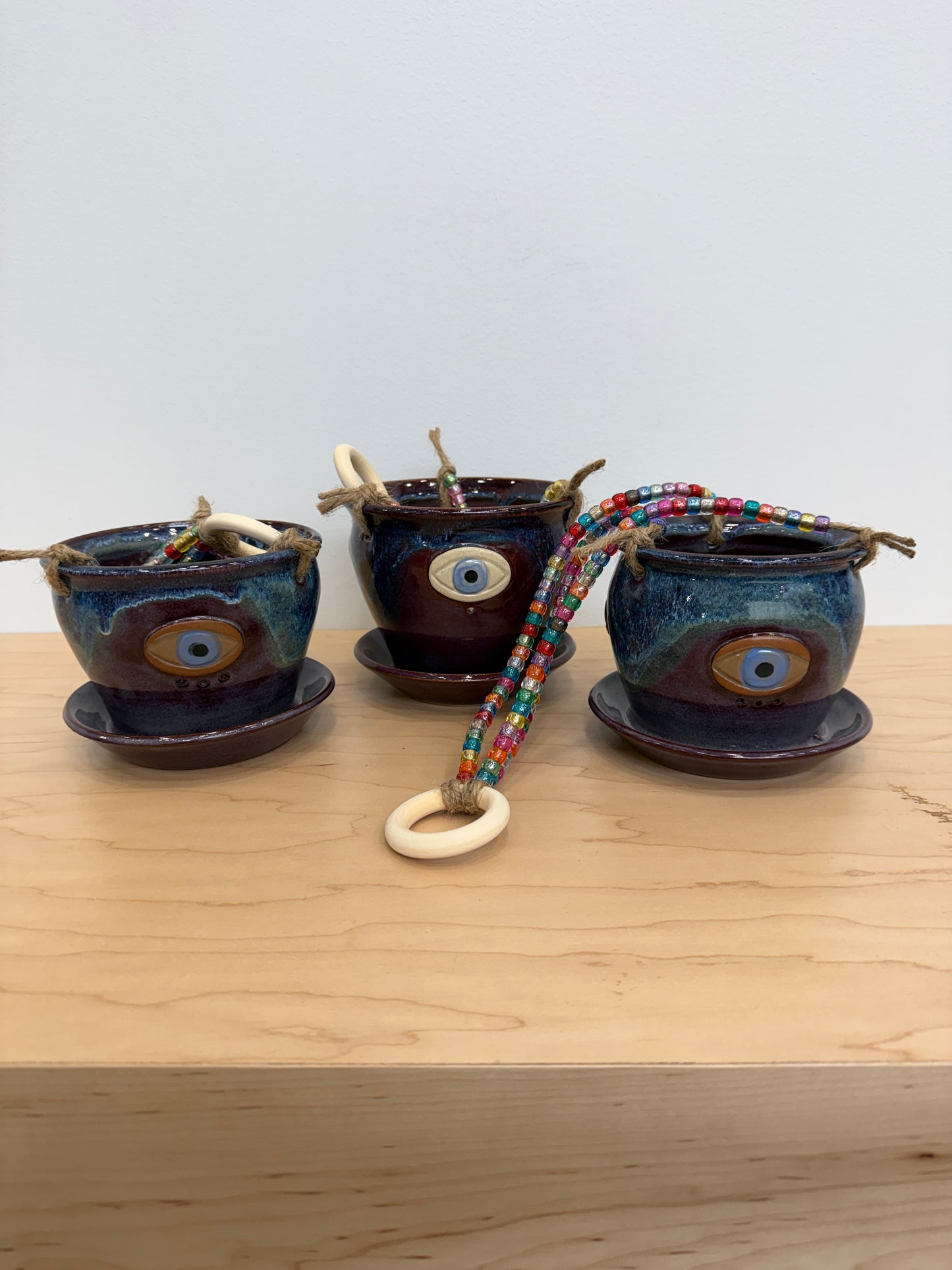 Feeling It All: Beaded Hanging Cry Pot
