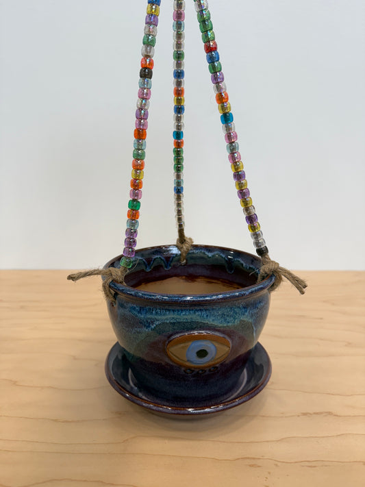 Feeling It All: Beaded Hanging Cry Pot