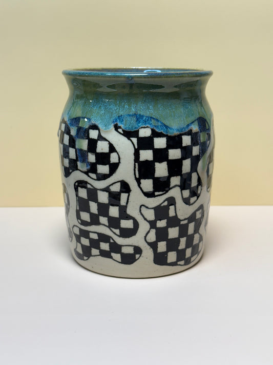 Medium Ceramic Vase - “Missed Connections”
