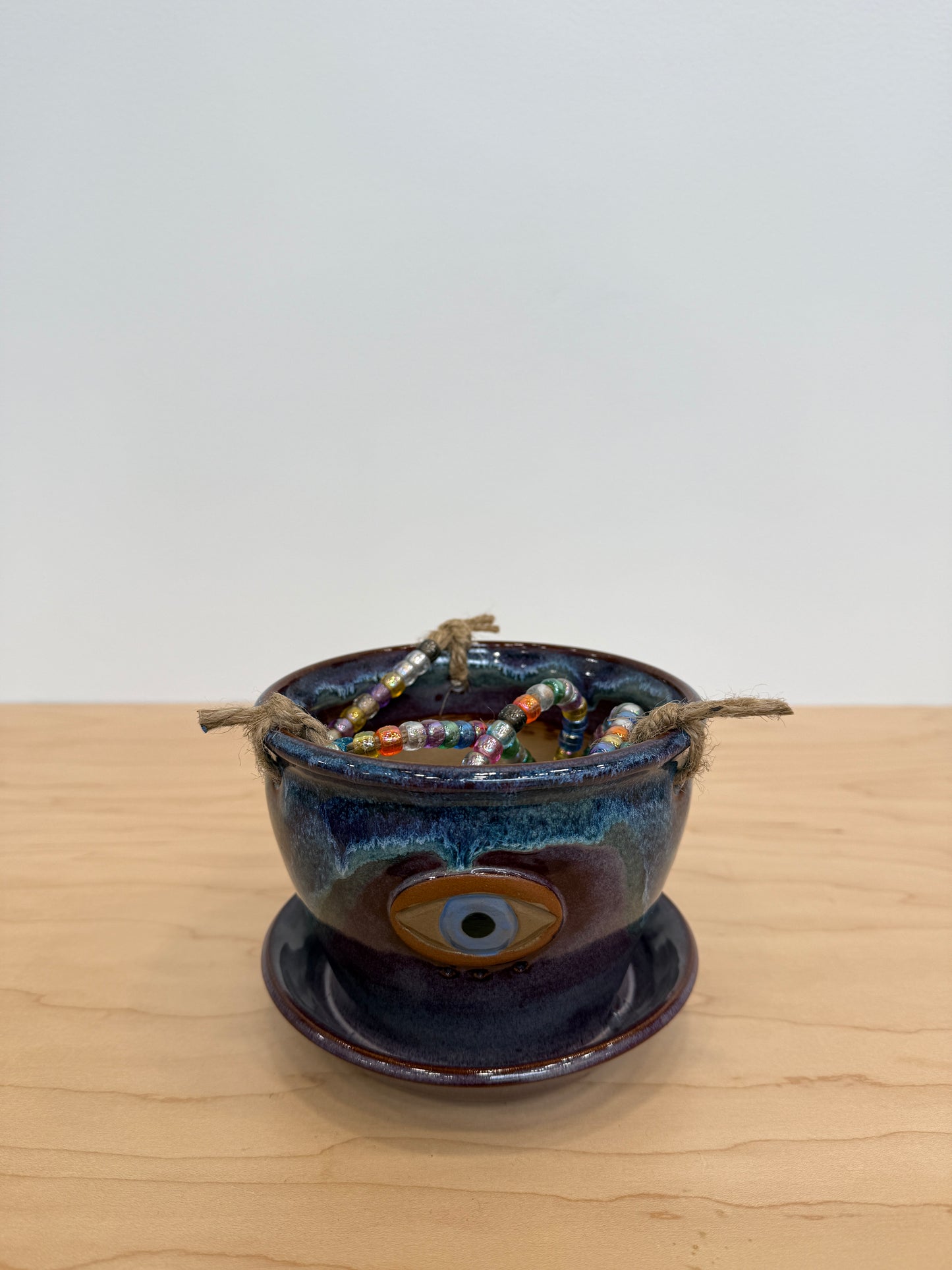 Feeling It All: Beaded Hanging Cry Pot