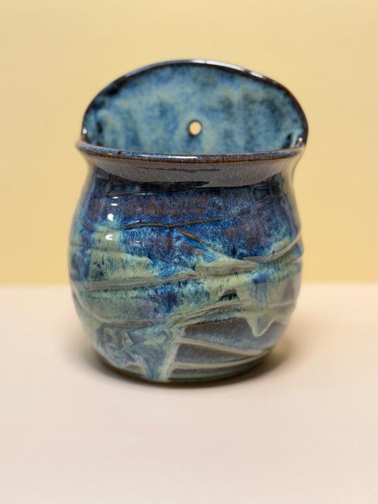 Stormy Waters Wall Vase