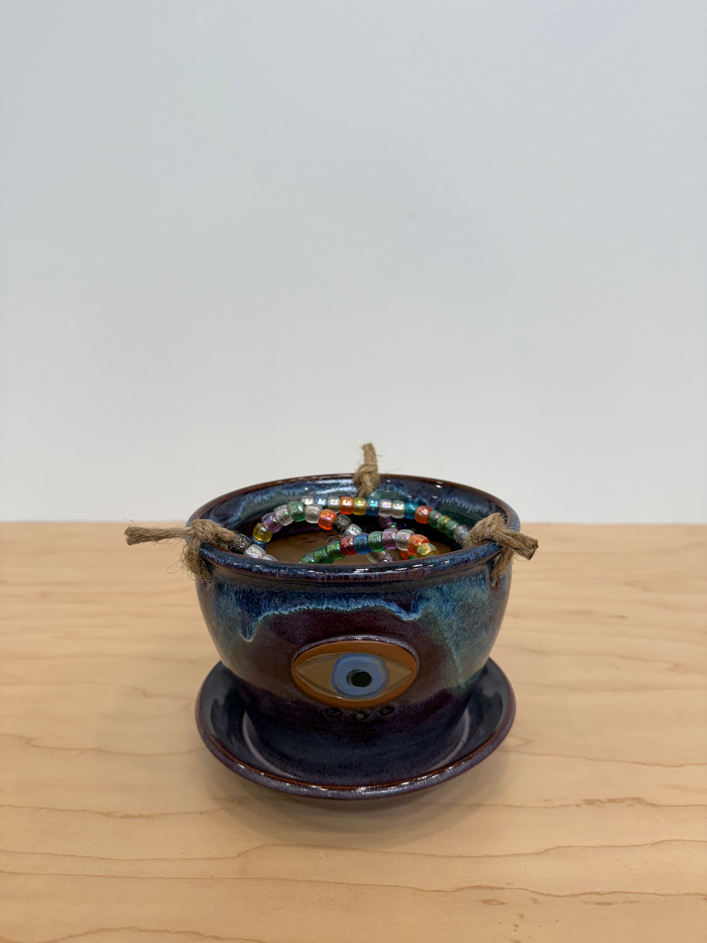 Feeling It All: Beaded Hanging Cry Pot
