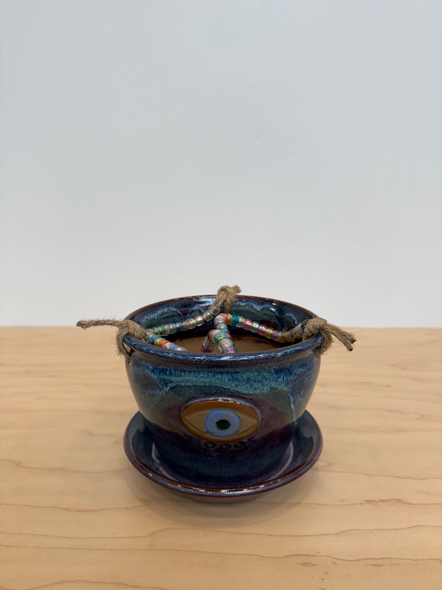 Feeling It All: Beaded Hanging Cry Pot